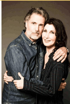 Joanna Gleason with her spouse Chris Sarandon